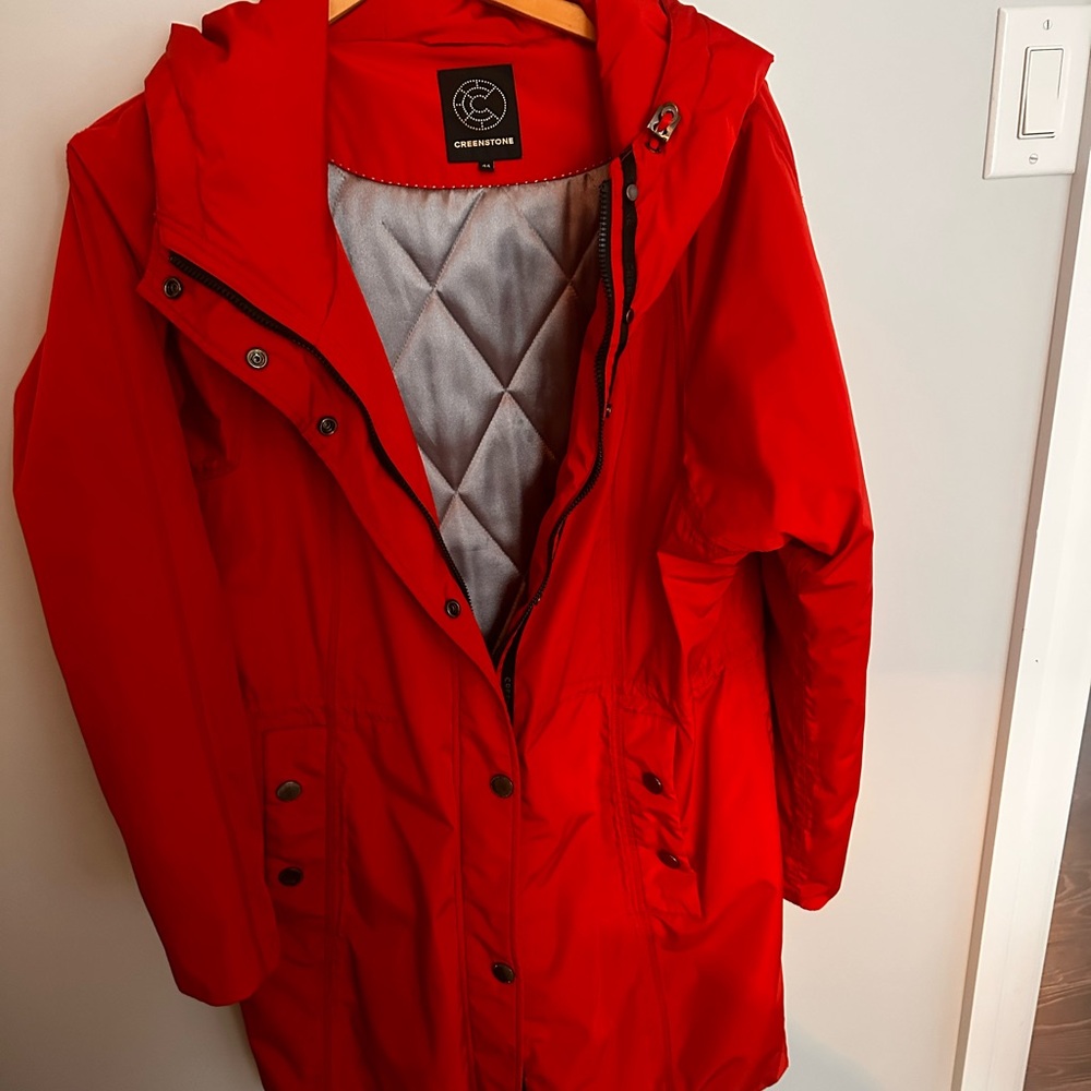 Women's Red Jacket - Picture 3 of 4